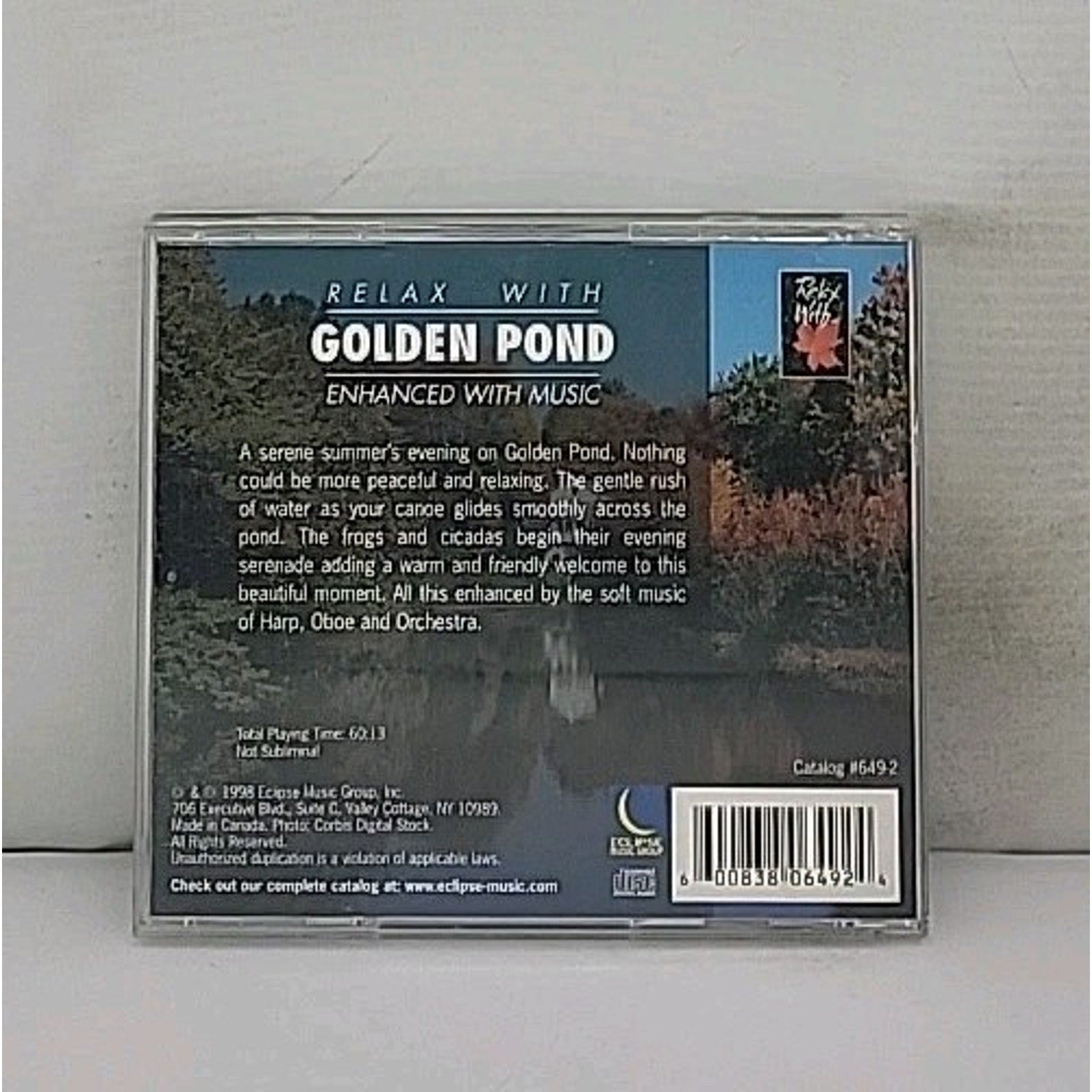 Golden Pond by Environmental (CD, Jun-1999, Creative Music Mktg.)