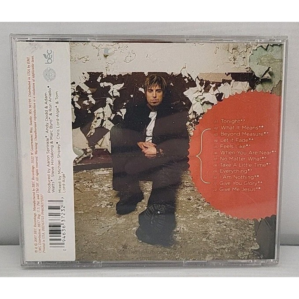 Beyond Measure by Jeremy Camp (CD, Oct-2006, BEC Recordings)
