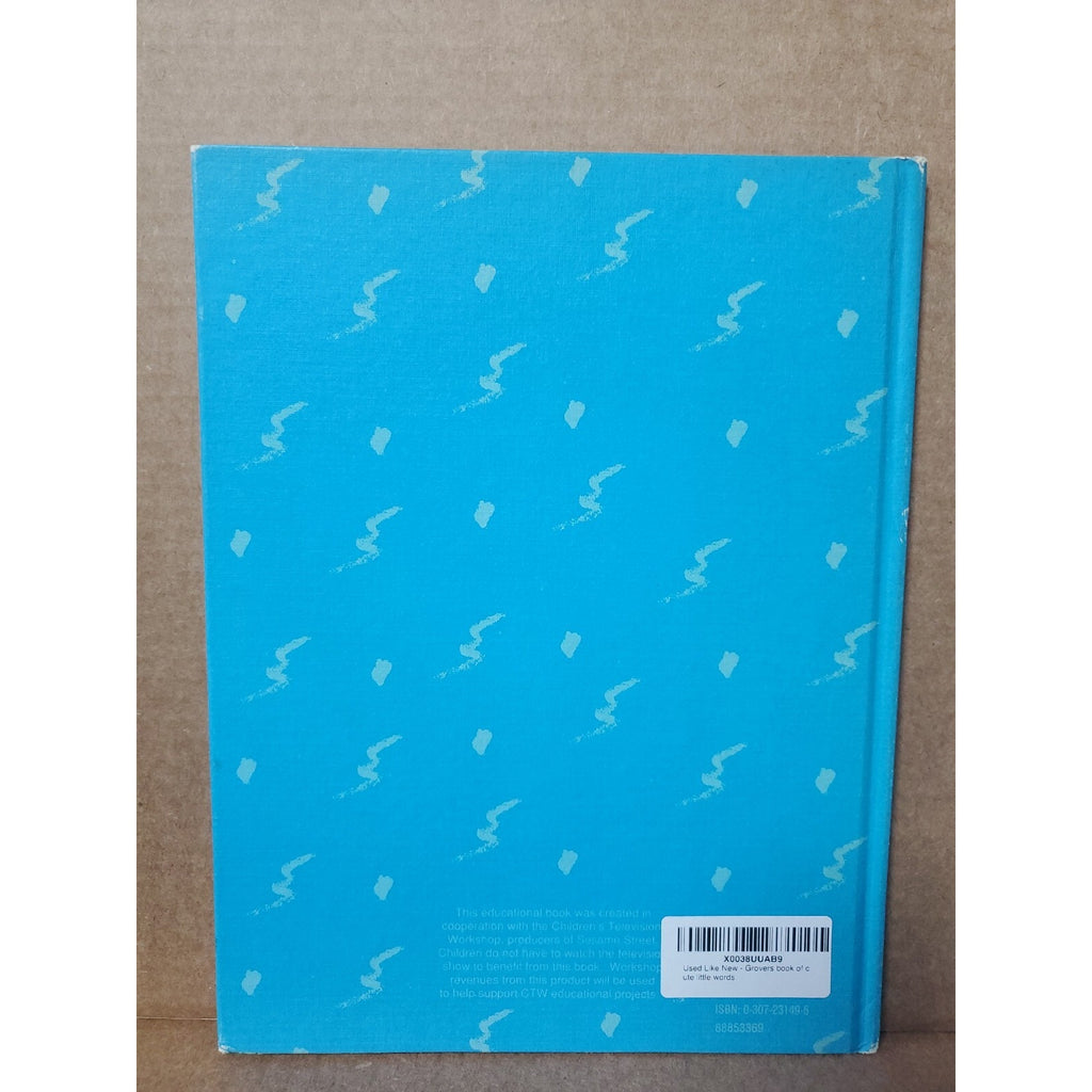 Grover's Book of Cute Little Words by Michaela Muntean (Hardcover) 1985