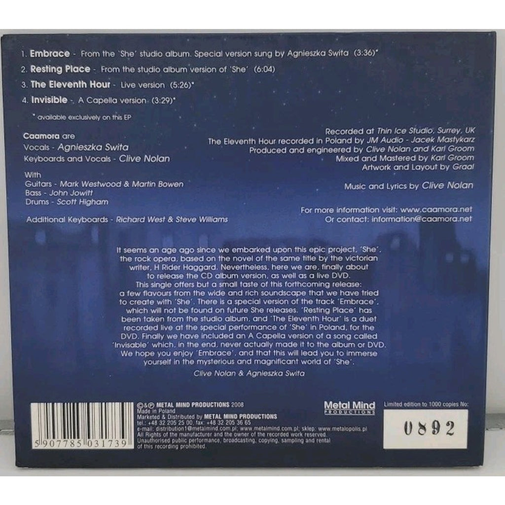 Gaamora Embrace (CD)
