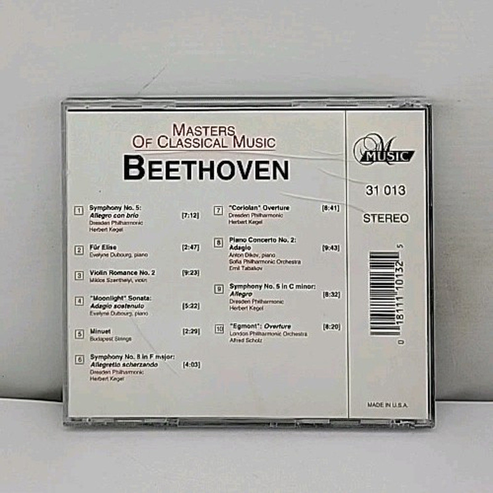 Sym 5/Romance Vn 2 by Ludwig van Beethoven (CD, 1998)