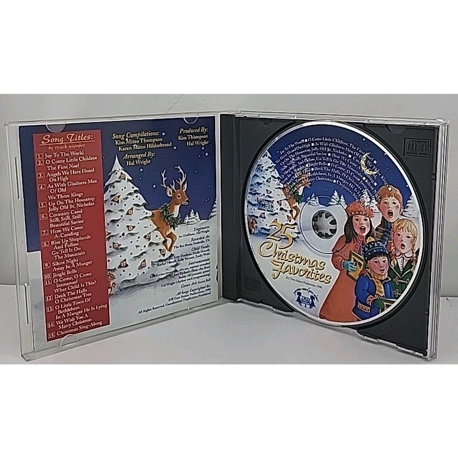 25 Christmas Favorites by Twin Sisters (CD, Twin Sisters)