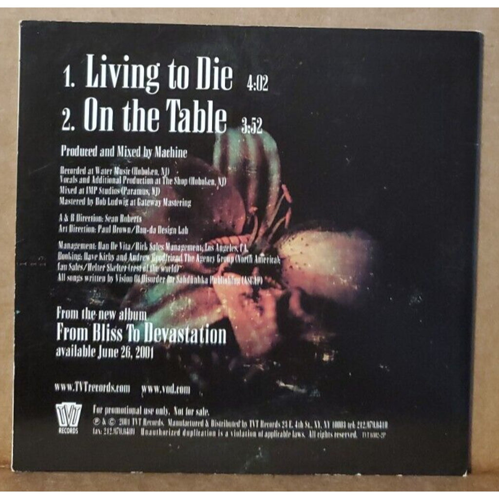 VISION OF DISORDER 2 song cd sampler