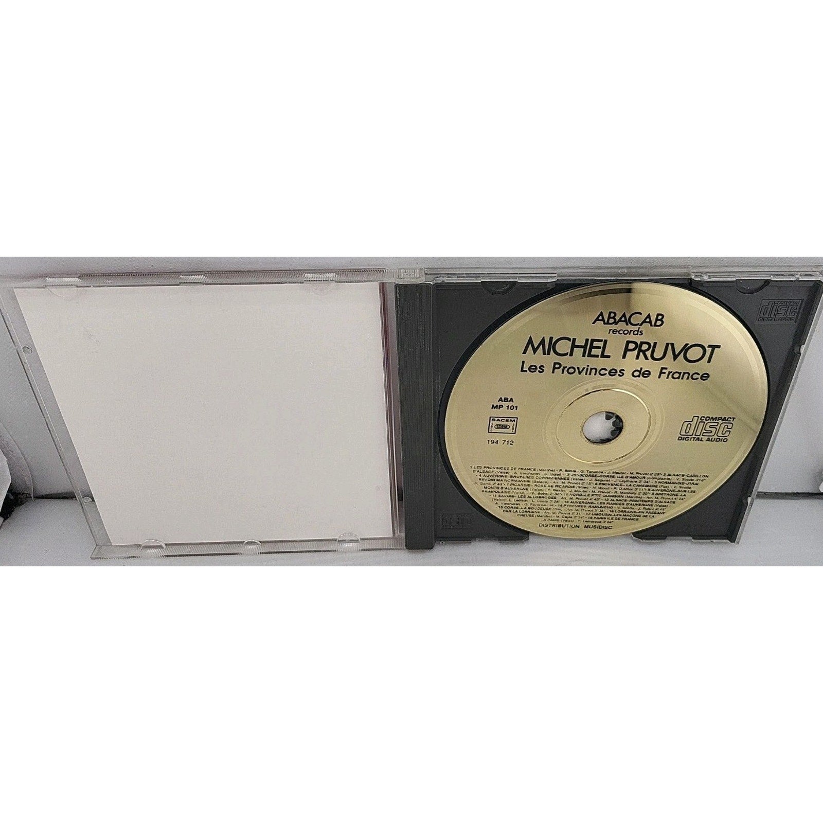 Michel Pruvot - Les Provinces De France CD