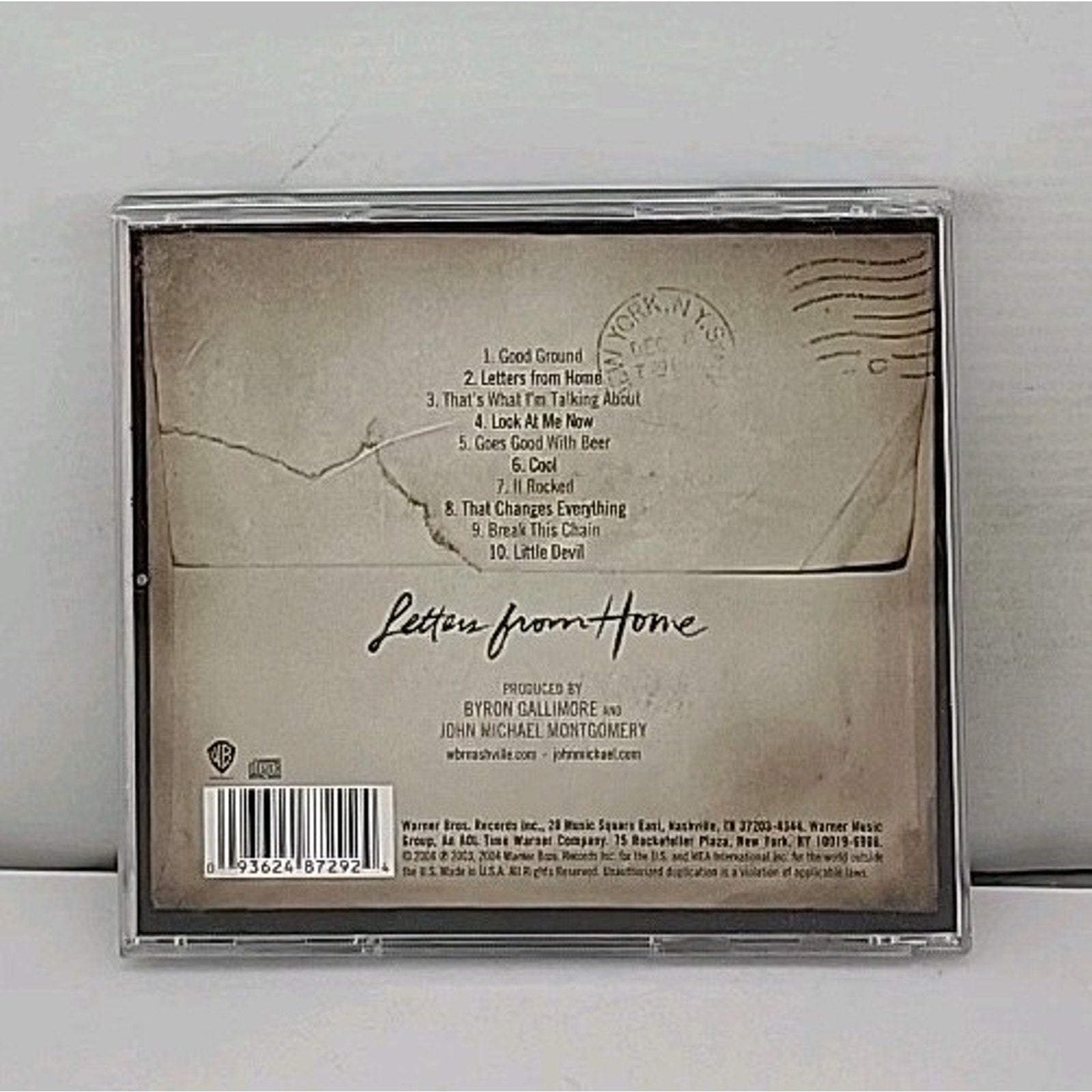 Letters from Home by Montgomery, John Michael (CD, 2004)