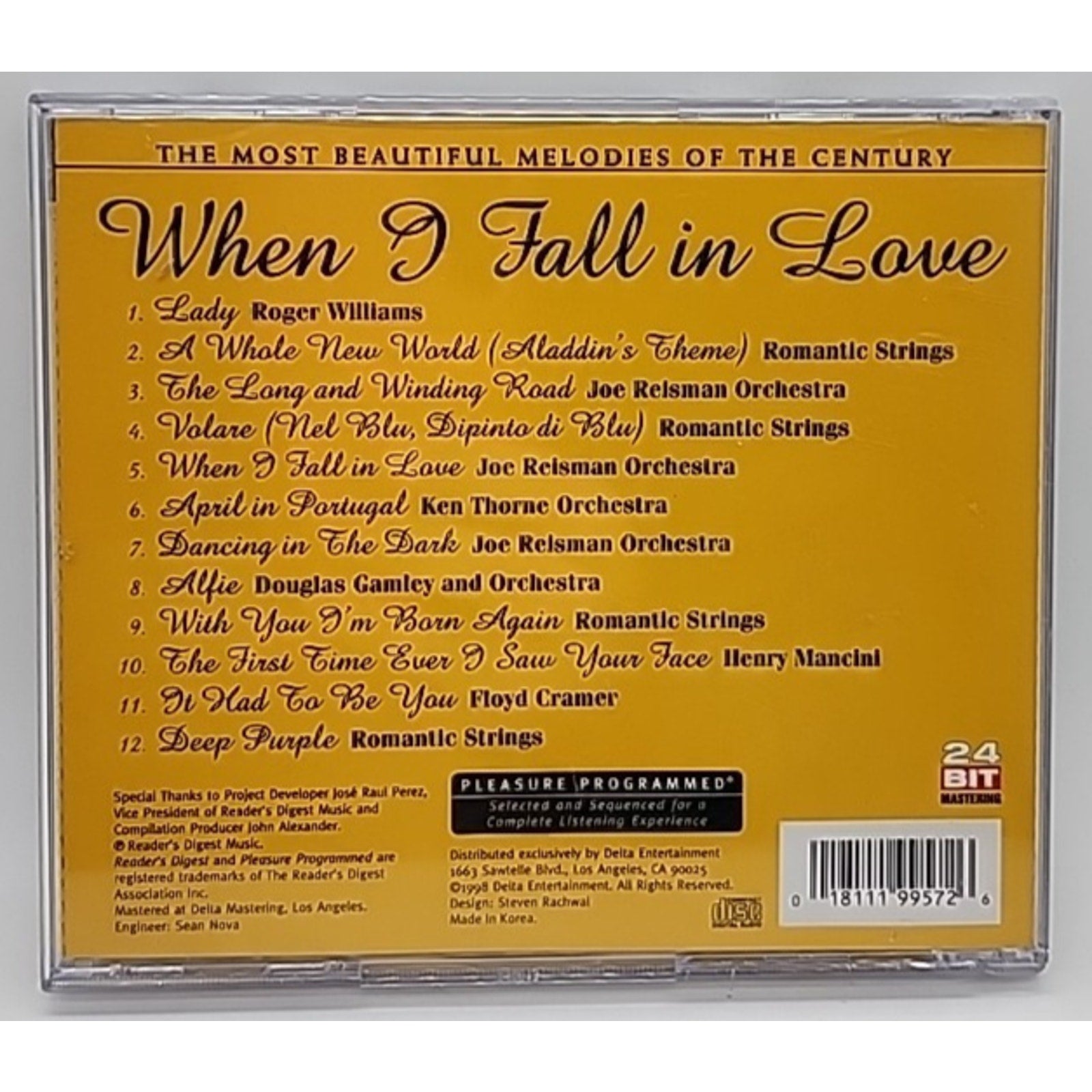 When I Fall in Love by Various Artists (CD, 1999)