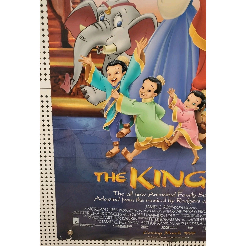 The King and I Movie Poster 27x40 D/S Miranda Richardson Martin Vidnovic