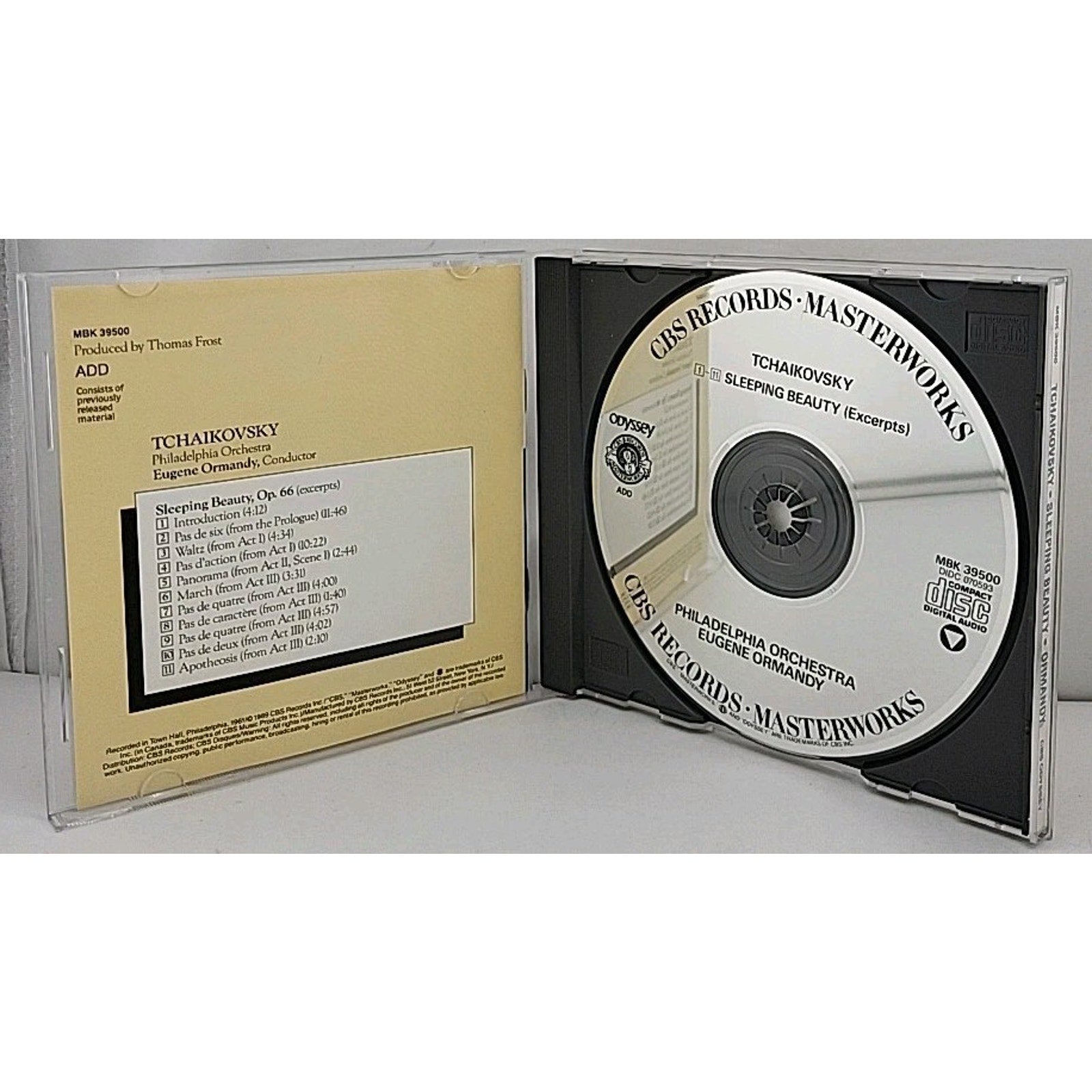 Tchaikovsky: Sleeping Beauty (Excerpts) 1989 Philadelphia Orchestra CD