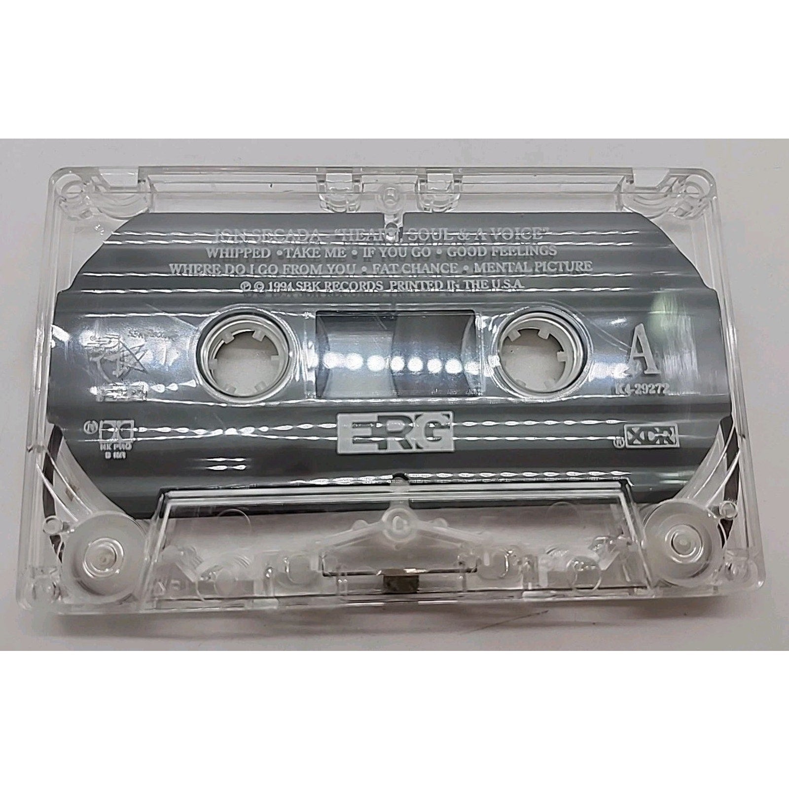 Heart, Soul & A Voice by Jon Secada (Cassette, May-1994, SBK Records)
