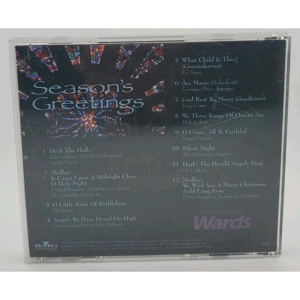 Season's Greetings Happy Holidays Wards (CD)