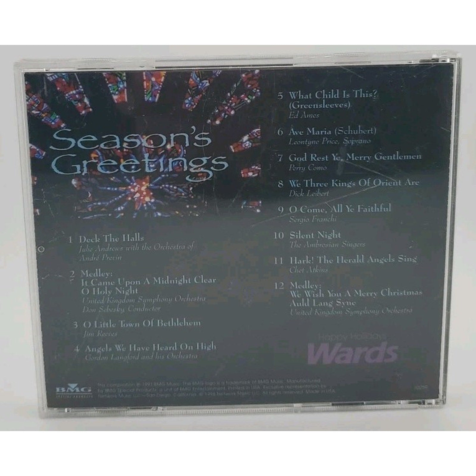 Season's Greetings Happy Holidays Wards (CD)