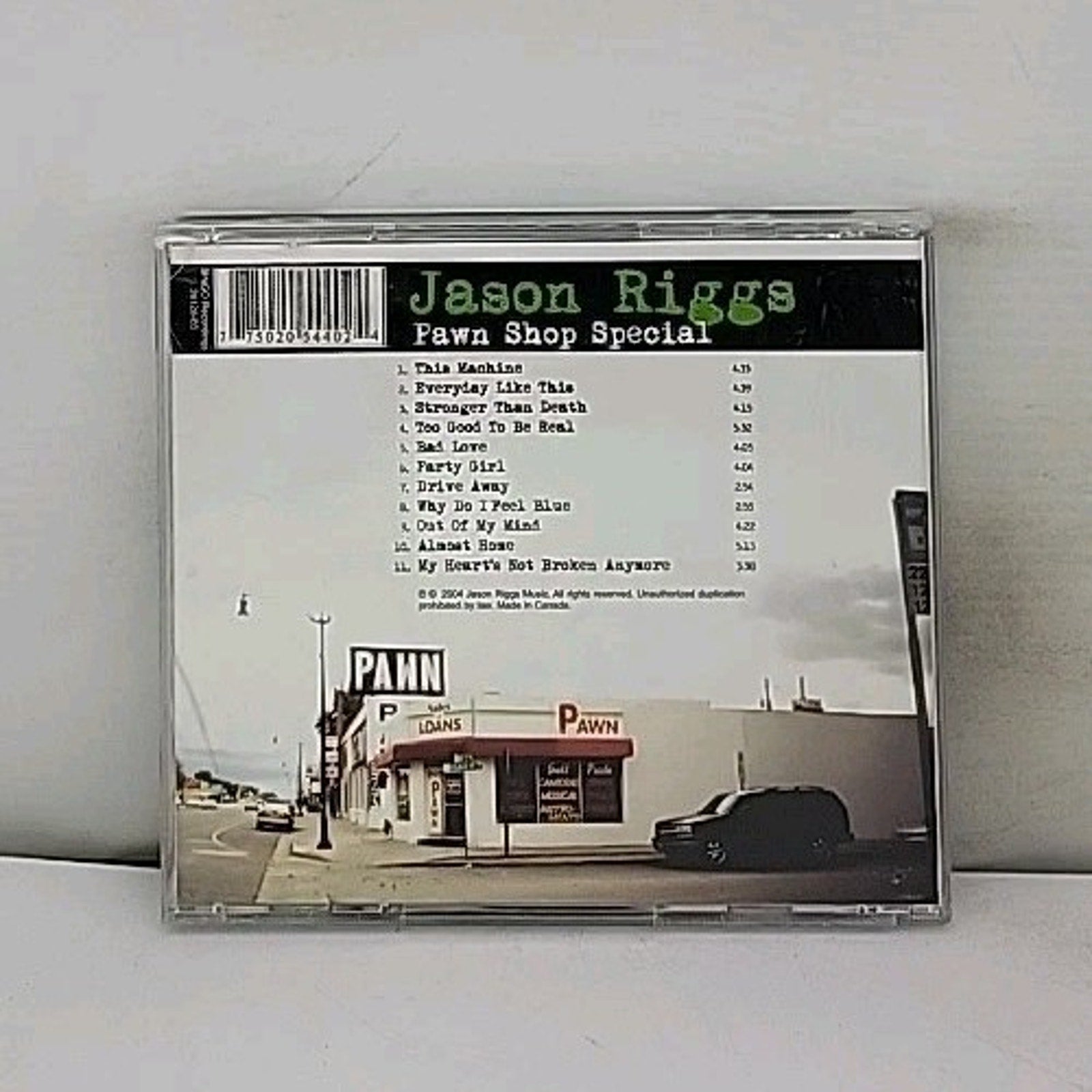 Pawn Shop Special by Jason Riggs (CD, 2004)