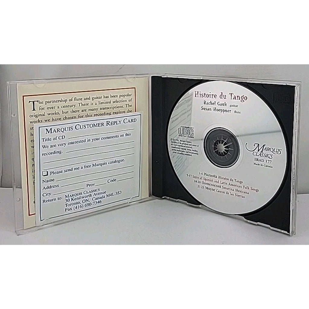 Histoire Du Tango by Hoeppner / Gauk (CD, 1996)