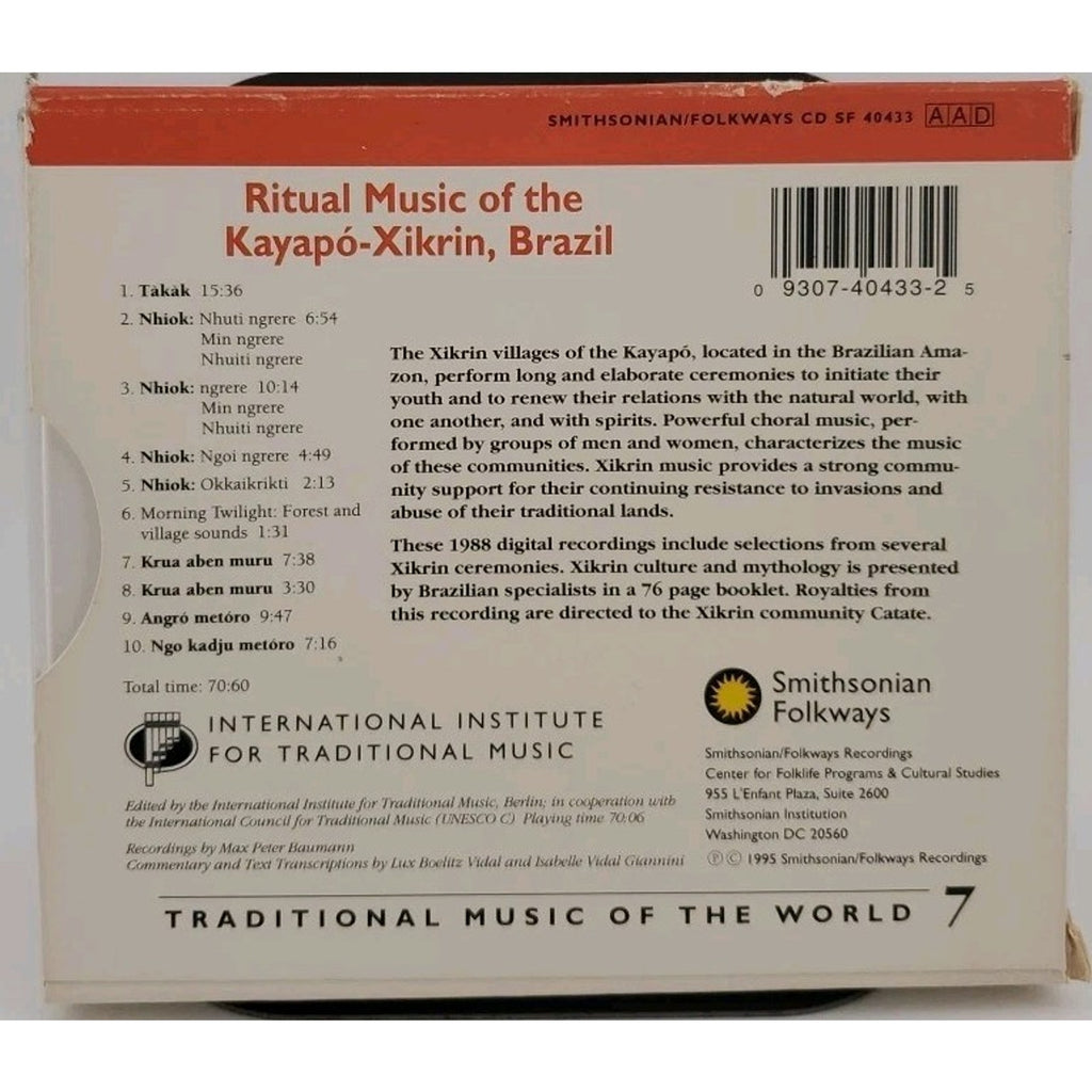 Traditional Music of the World 7 by Various (CD, 1995)