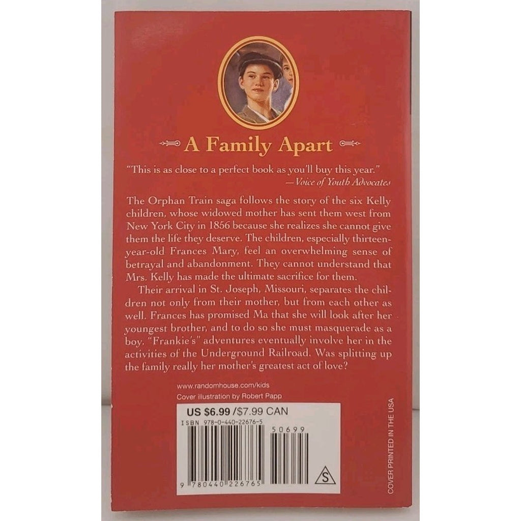 Family Apart by Joan Lowery Nixon (1995, Mass Market)