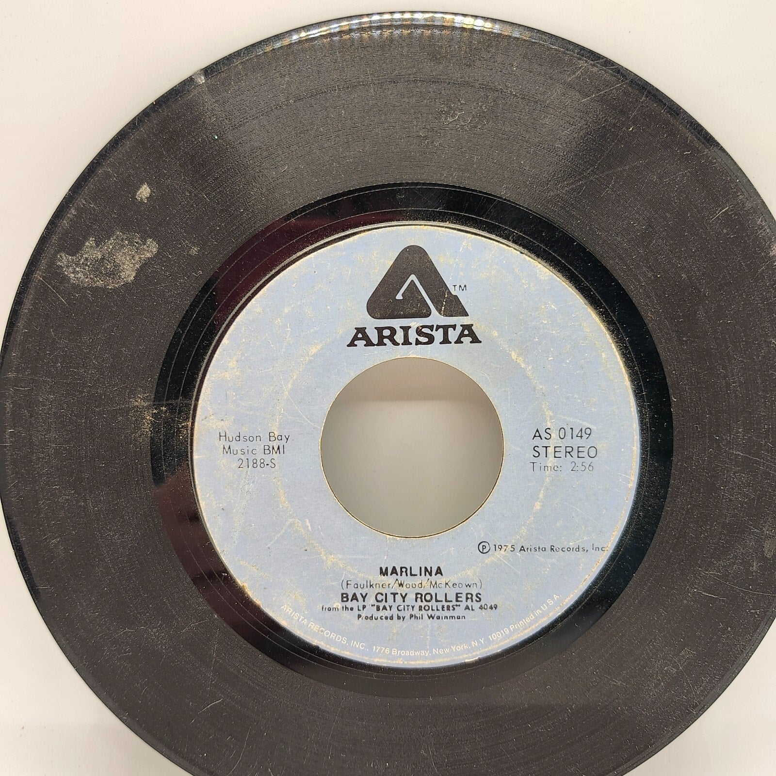 Marlina / Saturday Night by Bay City Rollers (Record) - AS-0149