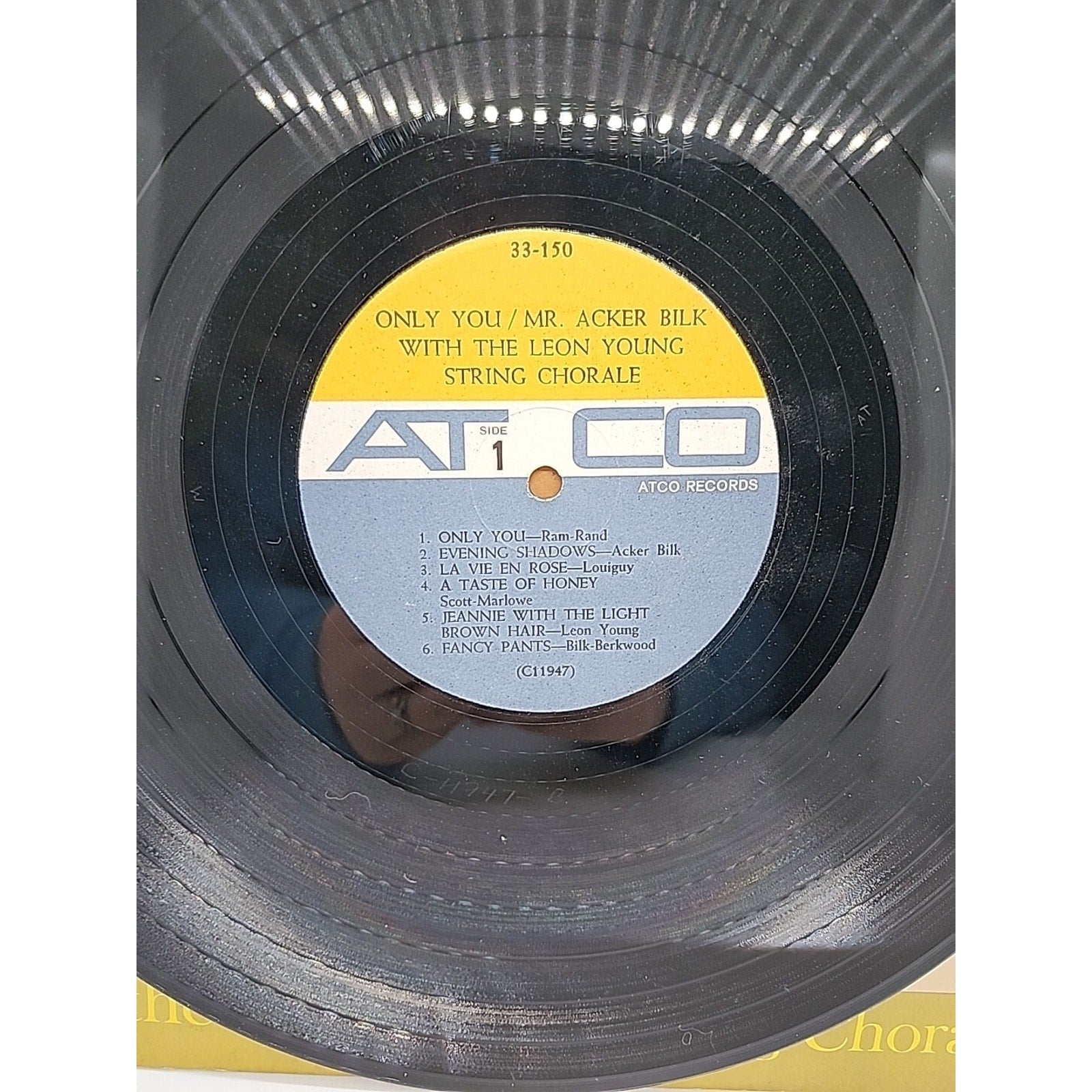 Mr Acker Bilk And Leon Young Only You (Record)