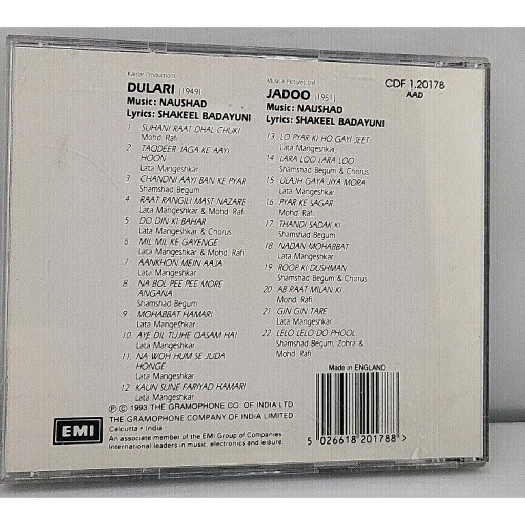 Dulari (1949) - Jadoo (1951) CD