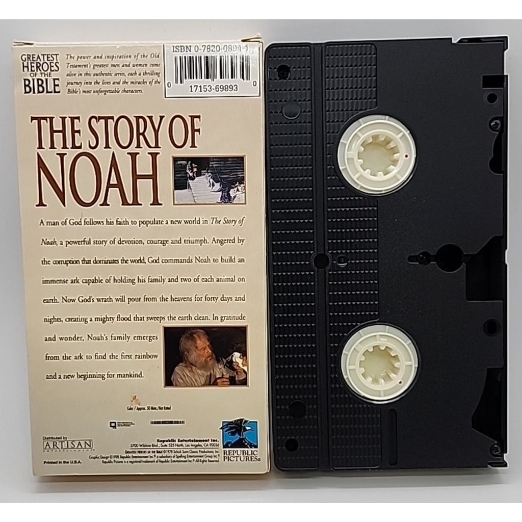 Greatest Heroes of the Bible - The Story of Noah (VHS, 1998)