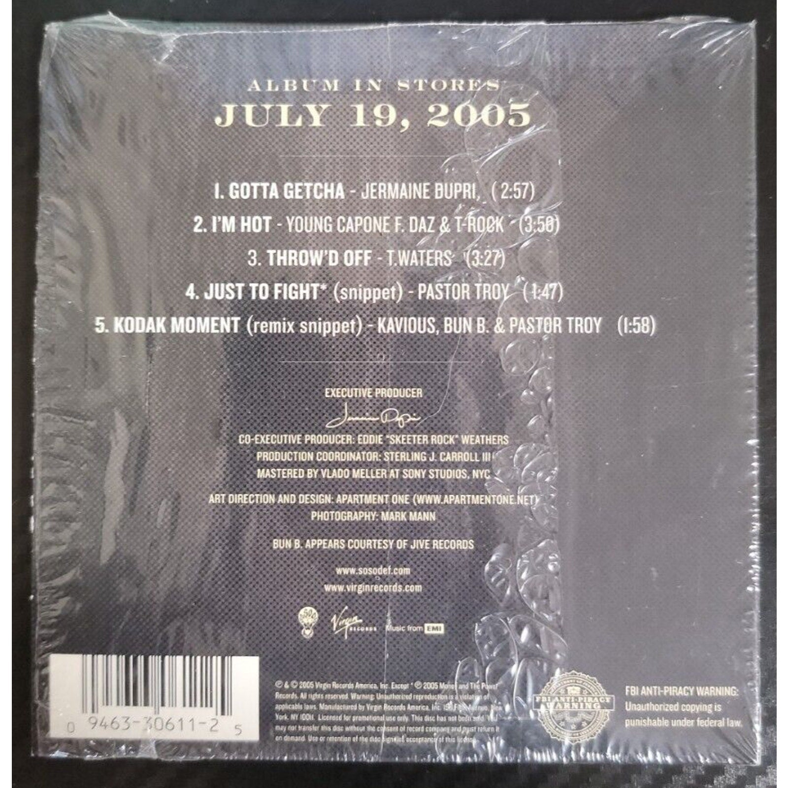 Young, Fly & Flashy Volume One Sampler (CD)
