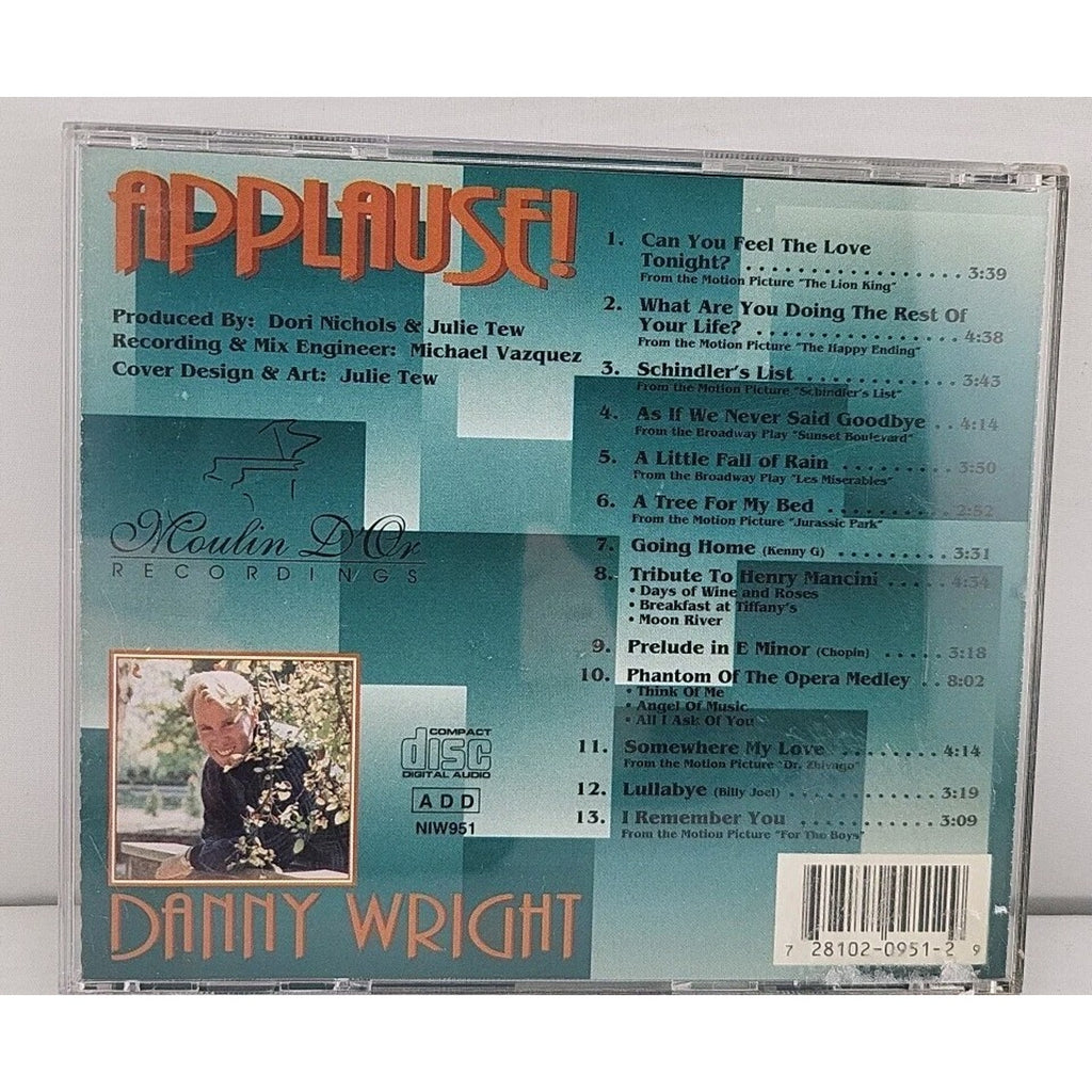 Applause! by Danny Wright (CD, 1995)