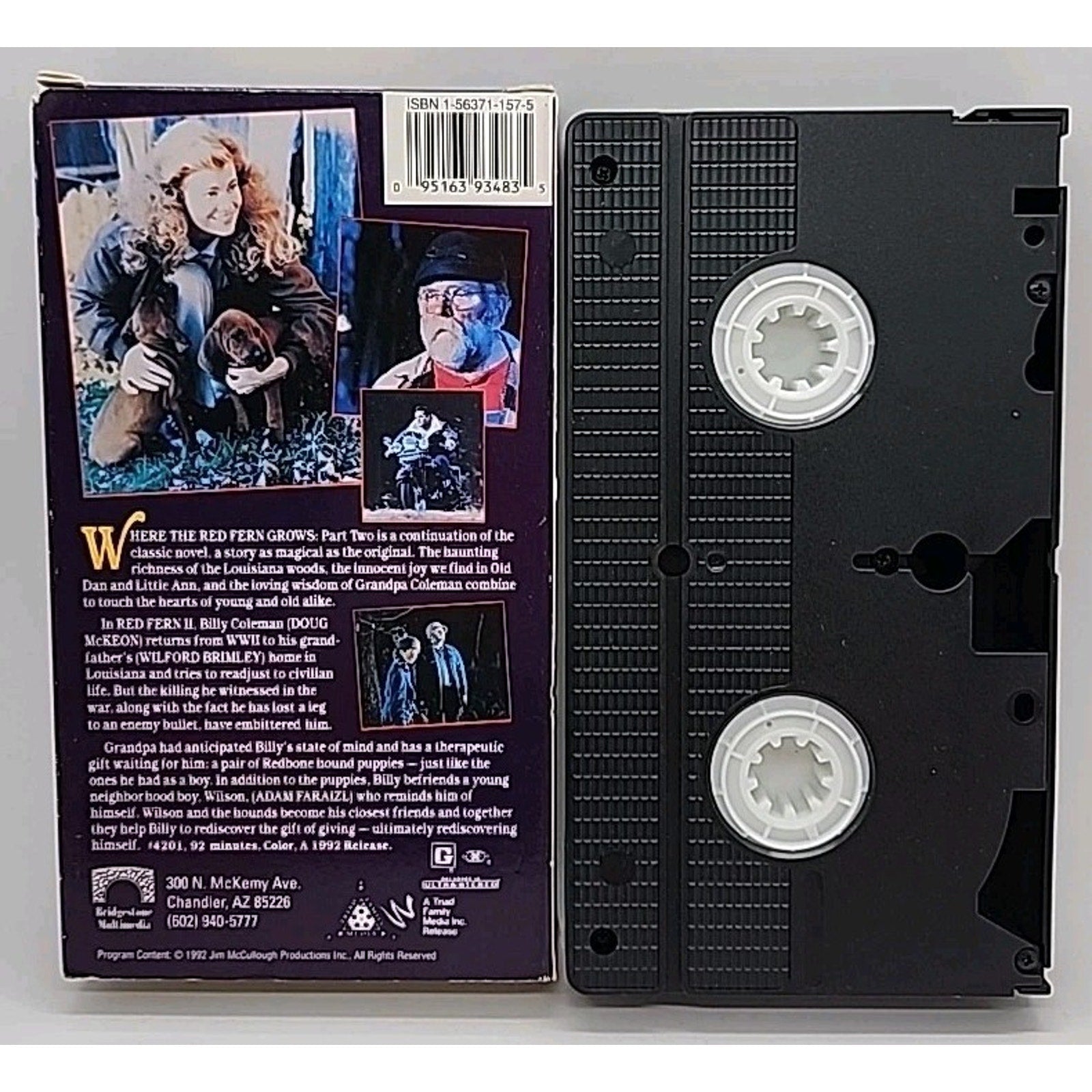 Where the Red Fern Grows - Part 2 (VHS, 1997)