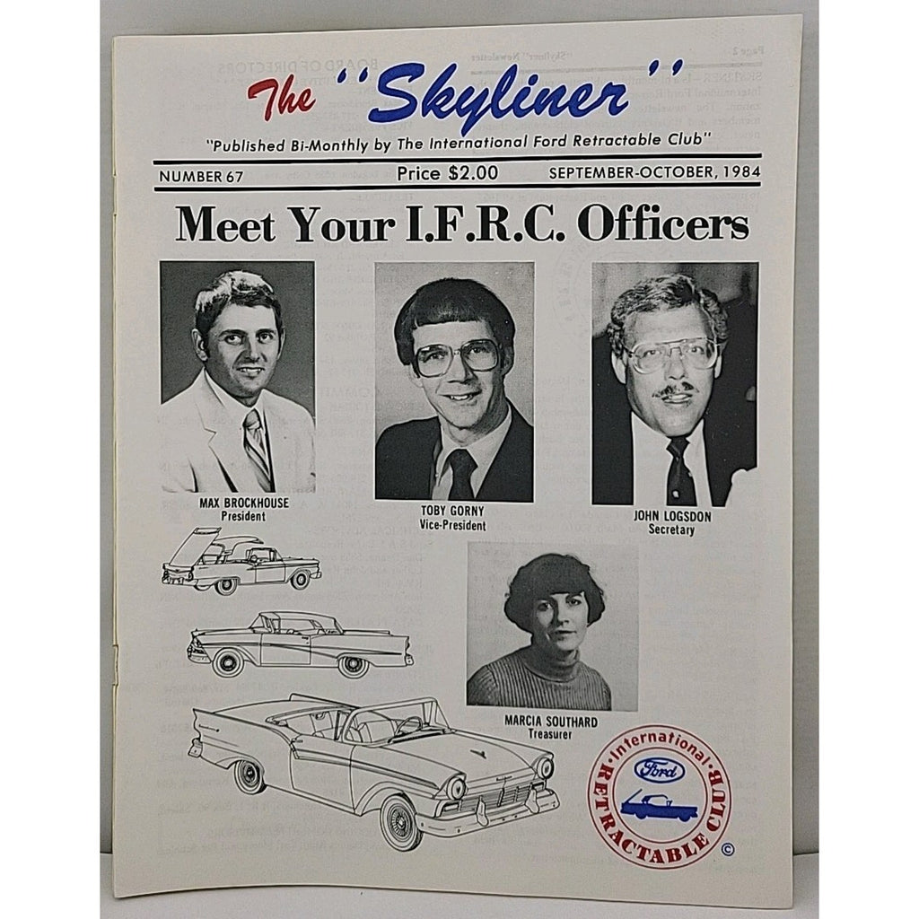 The Skyliner Newsletter - International Retractable Club - September-October...