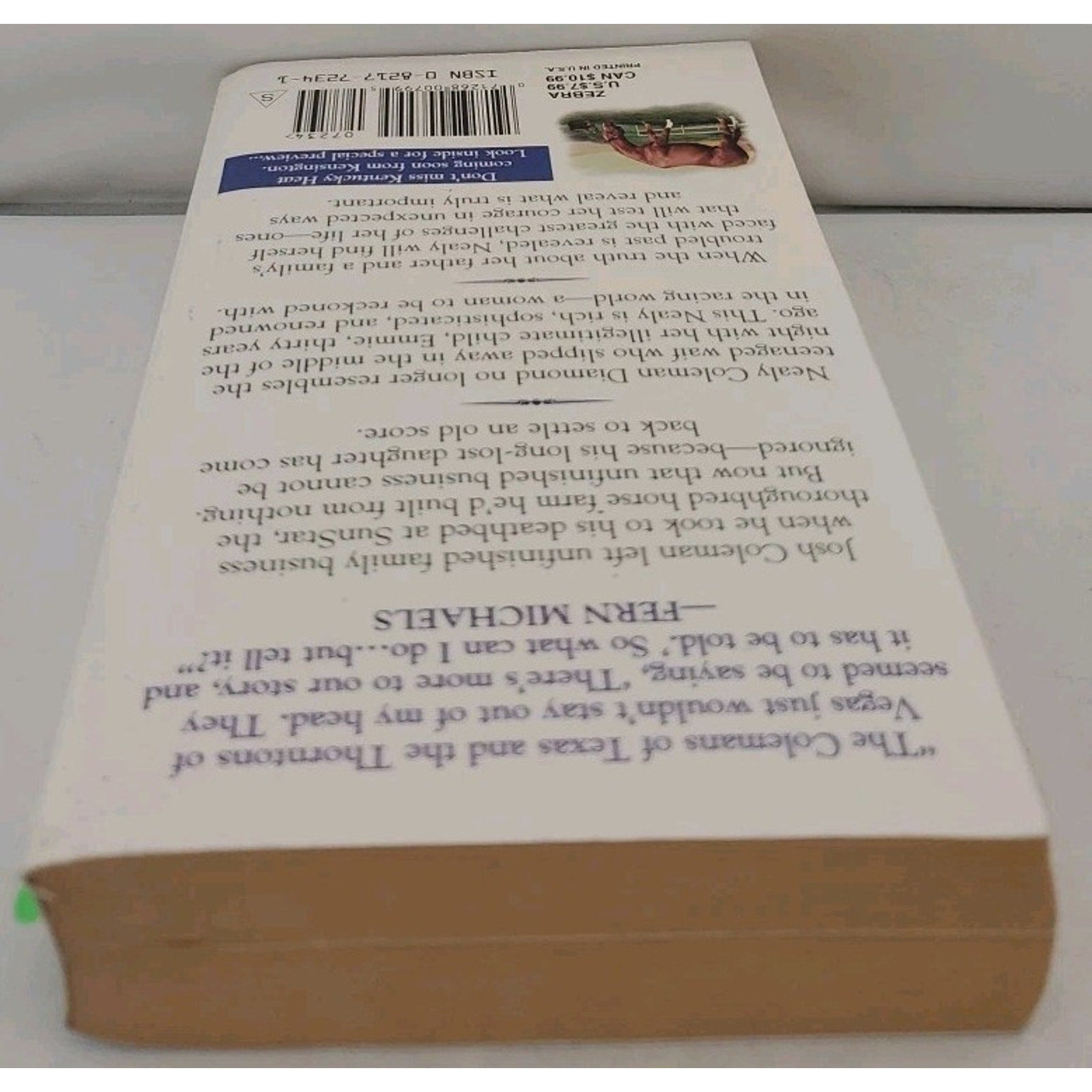 Kentucky Rich by Fern Michaels (2002, Trade Paperback)