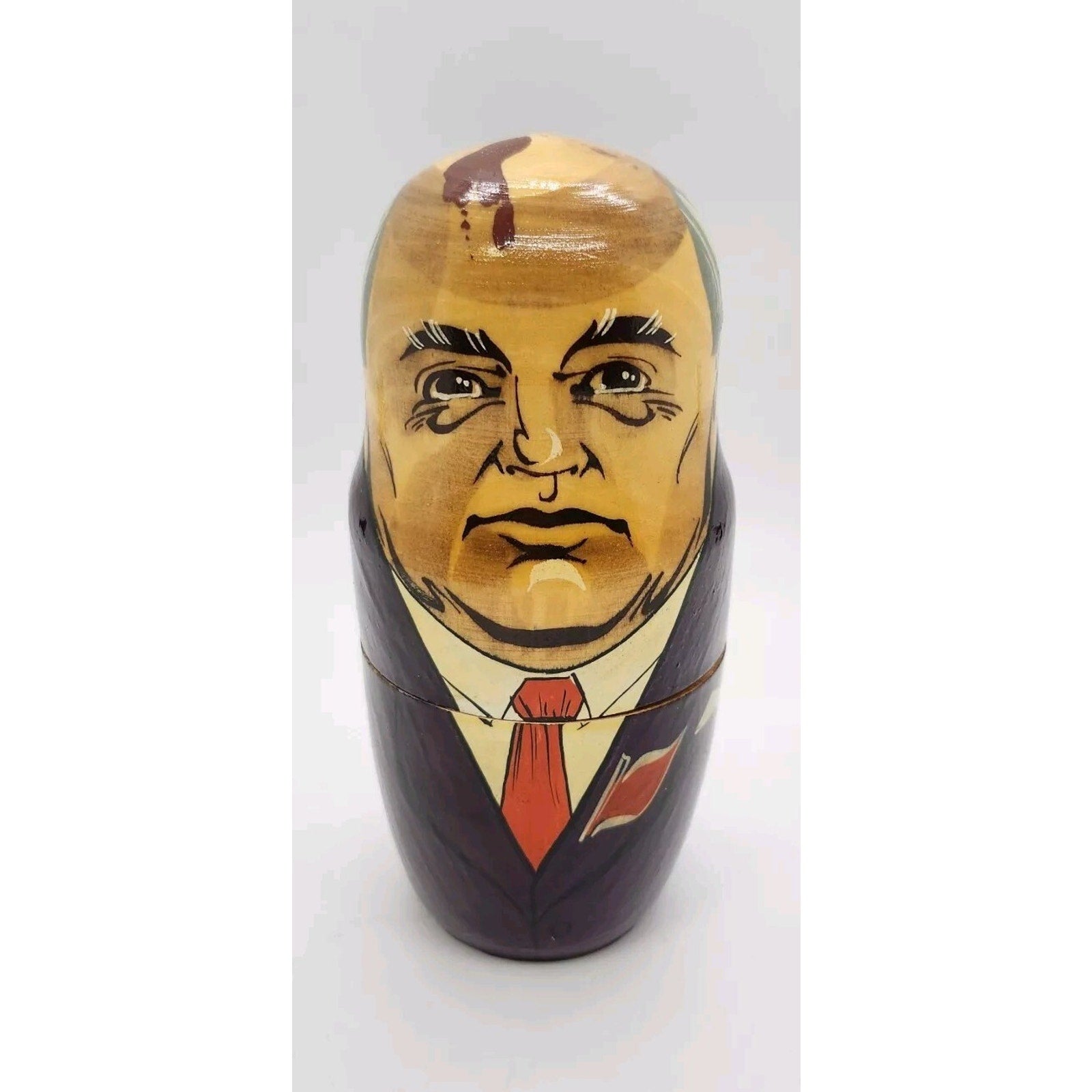 Russian USSR Soviet Political Leaders Nesting Doll Complete