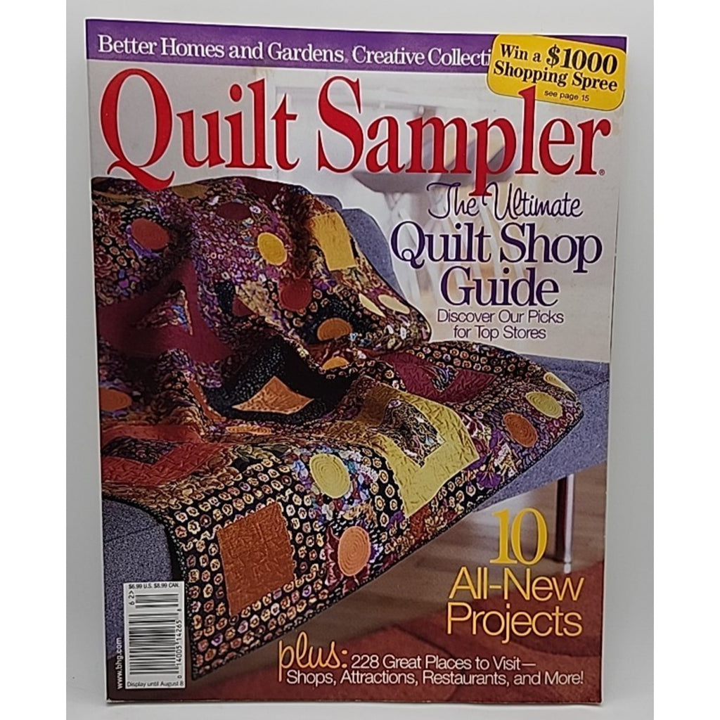 Better Homes & Garden, Quilt Sampler Magazine Spring/Summer 2006