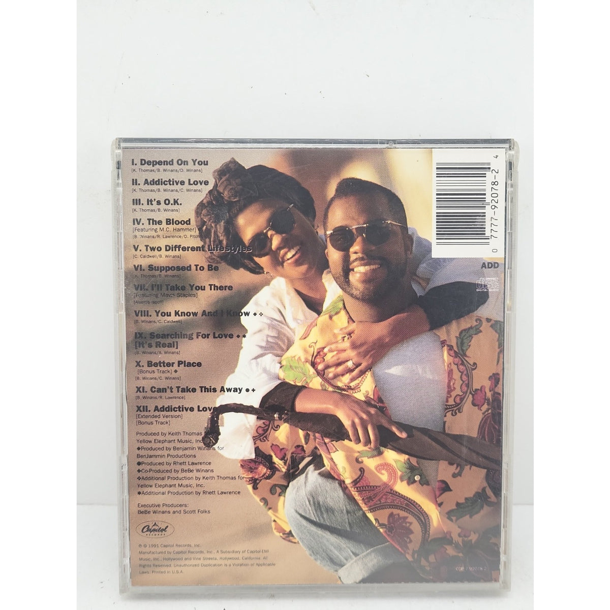 Different Lifestyles by Bebe & Cece Winans (CD, 1991)