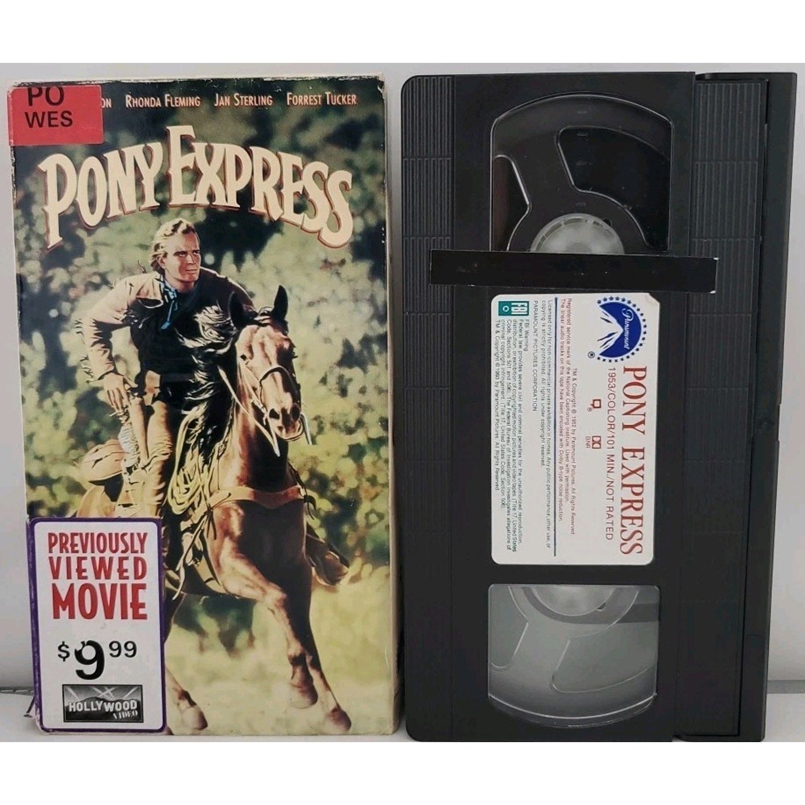 Pony Express (VHS)