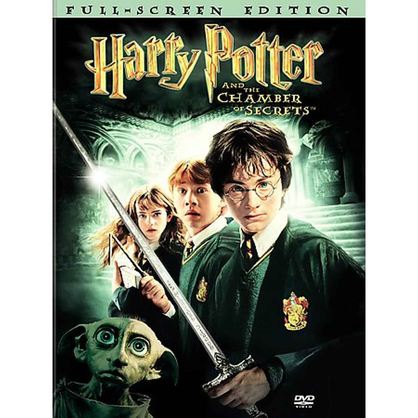 Harry Potter and the Chamber of Secrets (DVD, 2003, 2-Disc Set, Full Frame)