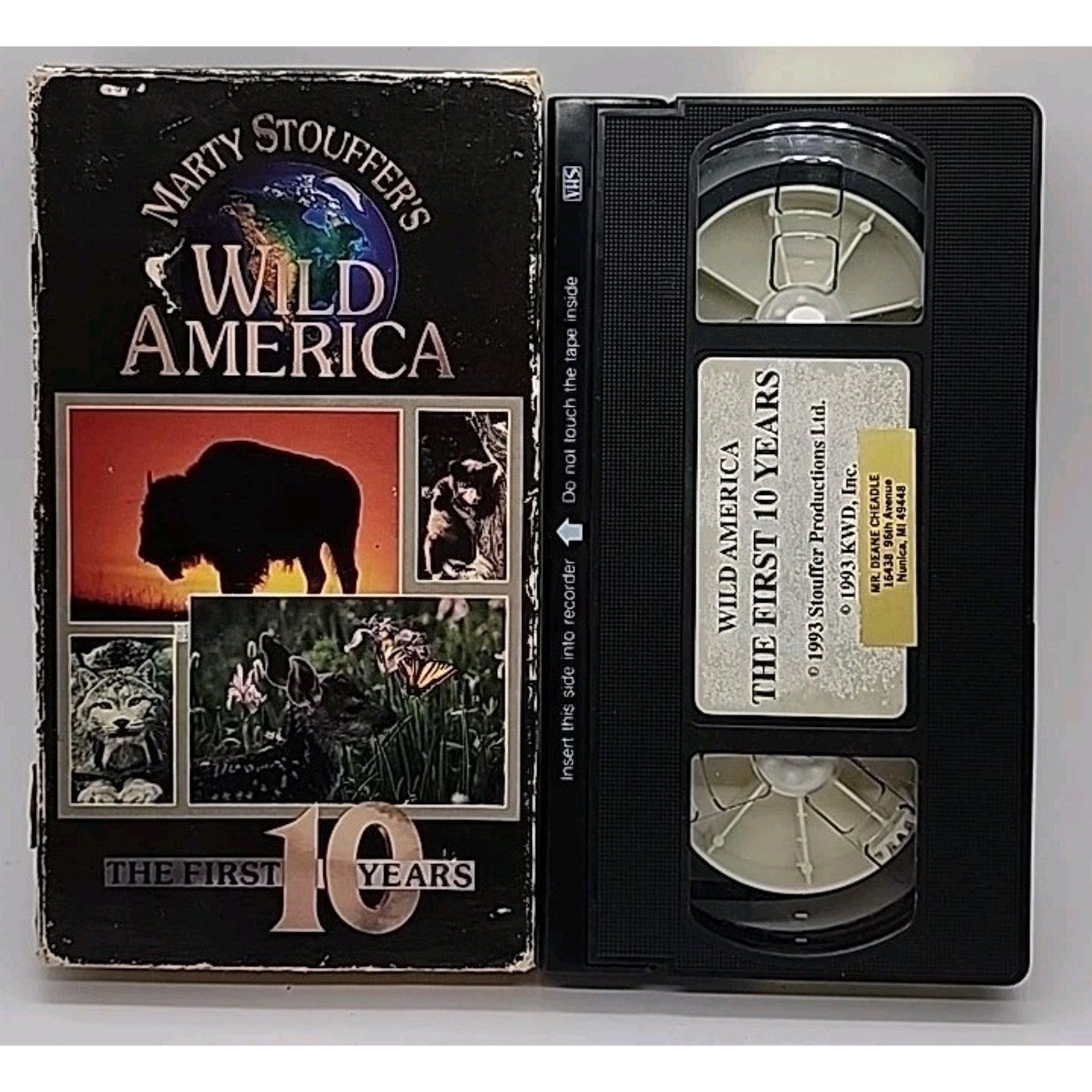 Marty Stouffer's Wild America The First 10 Years (VHS)