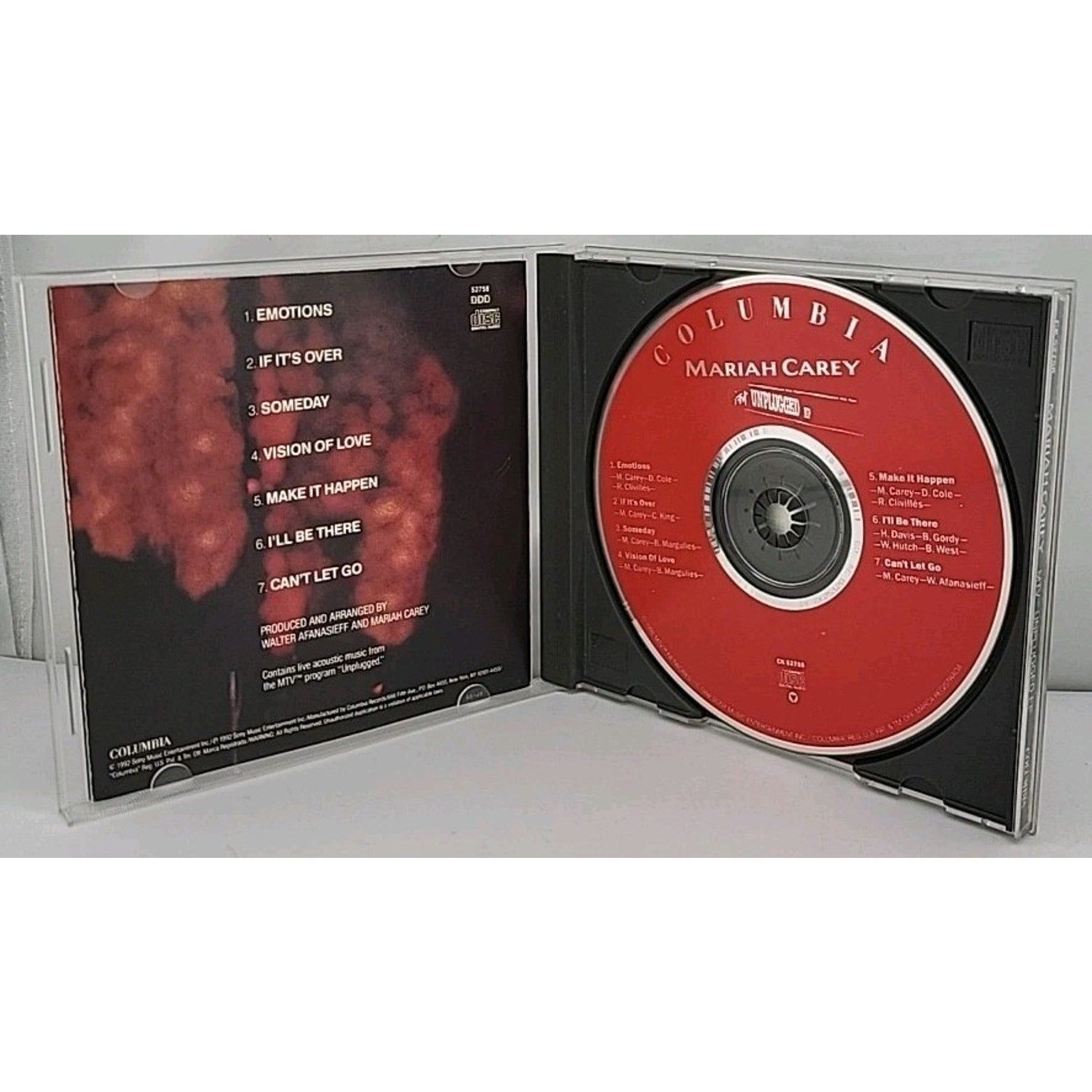 MTV Unplugged EP by Mariah Carey (CD, 1992)
