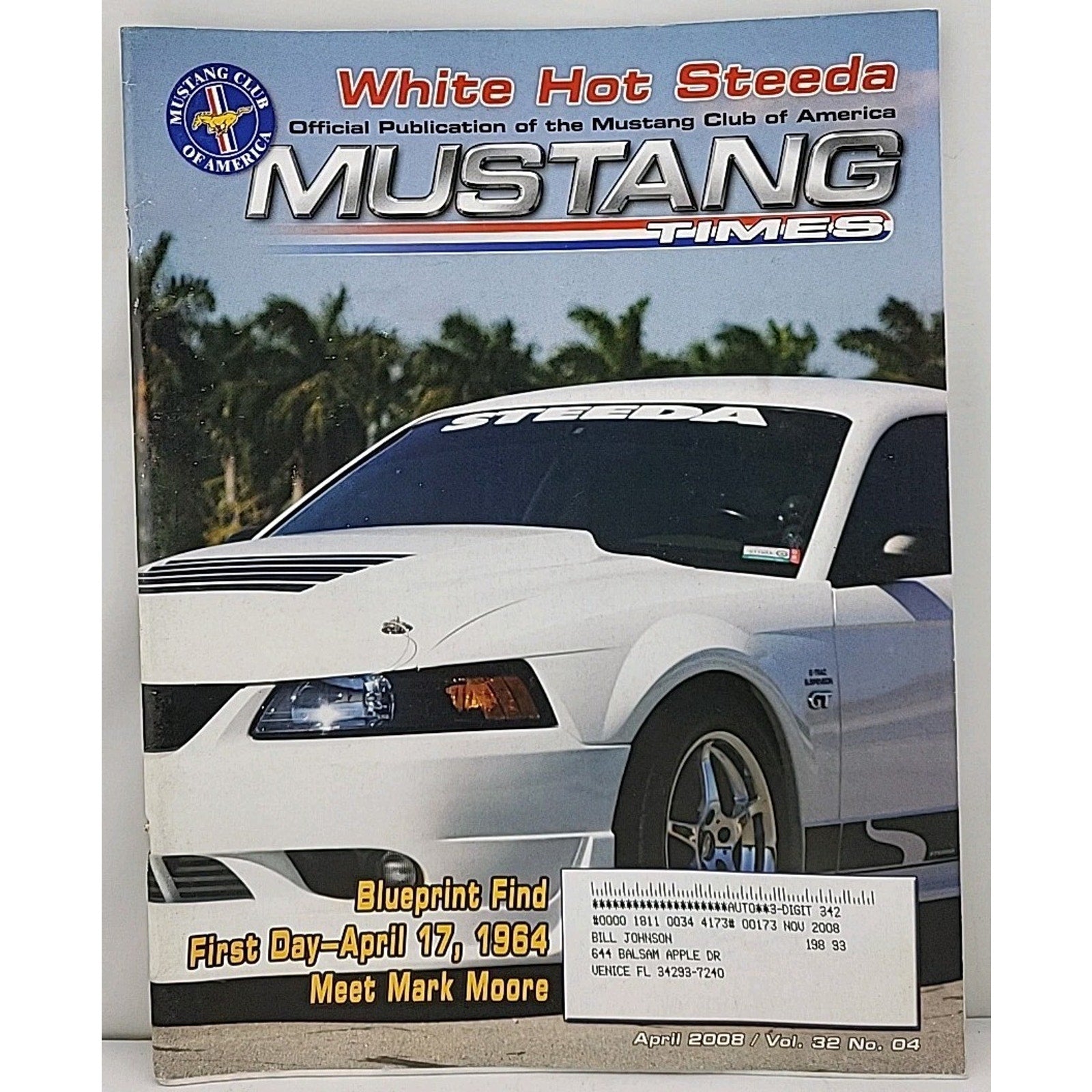 Mustang Times Magazine April 2008 Vol. 32 No. 4