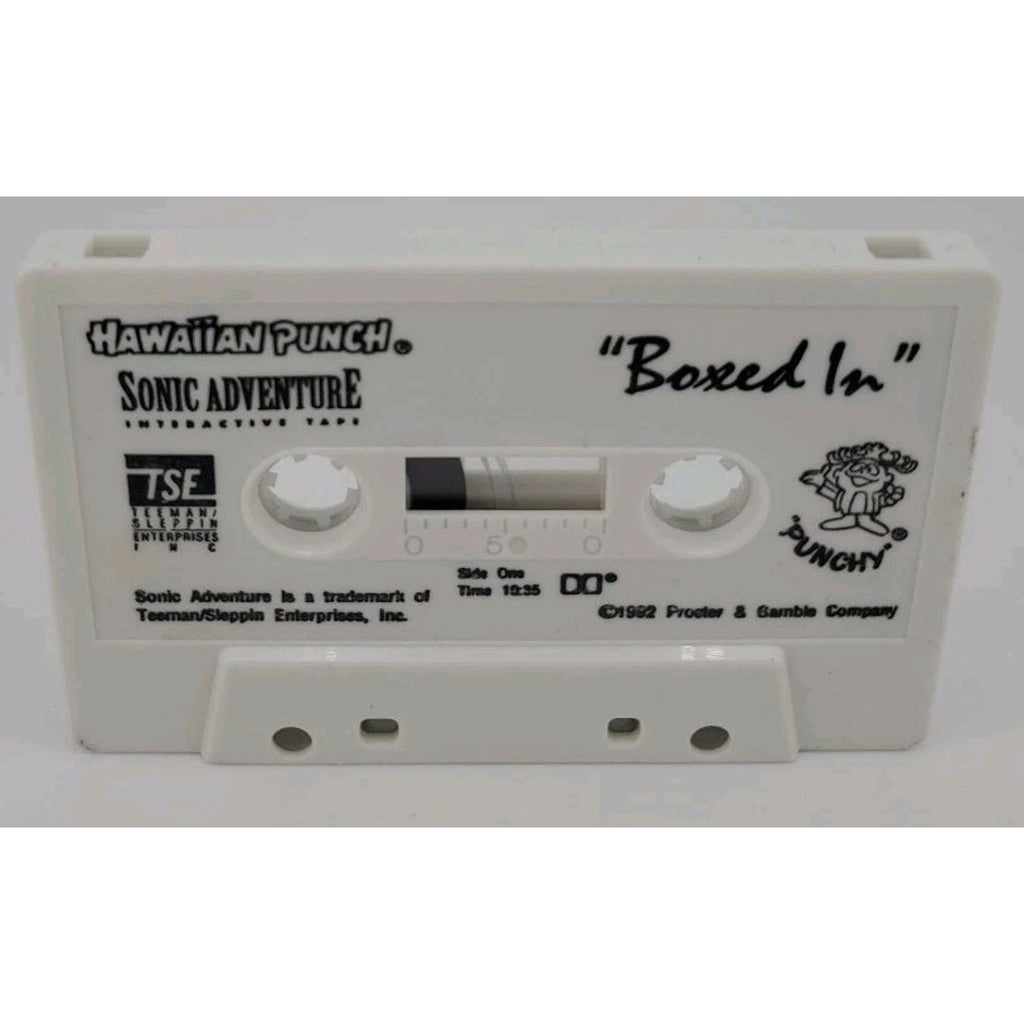 Hawaiian Punch Sonic Adventure “Boxed In” Interactive Cassette Tape 1992