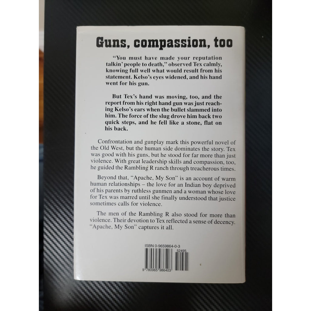 Apache, My Son by George L. Walsh (1998, Hardcover)