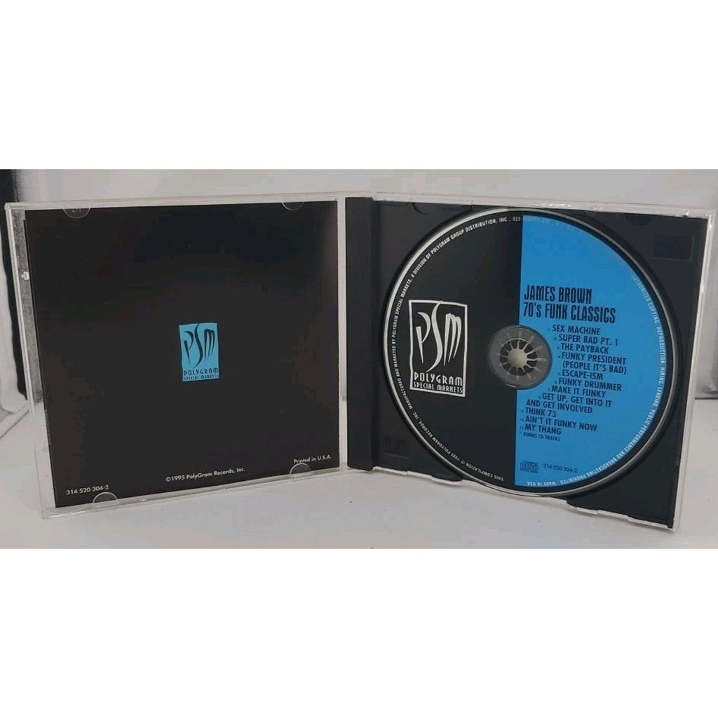 70's Funk Classics by James Brown (CD, 1995)