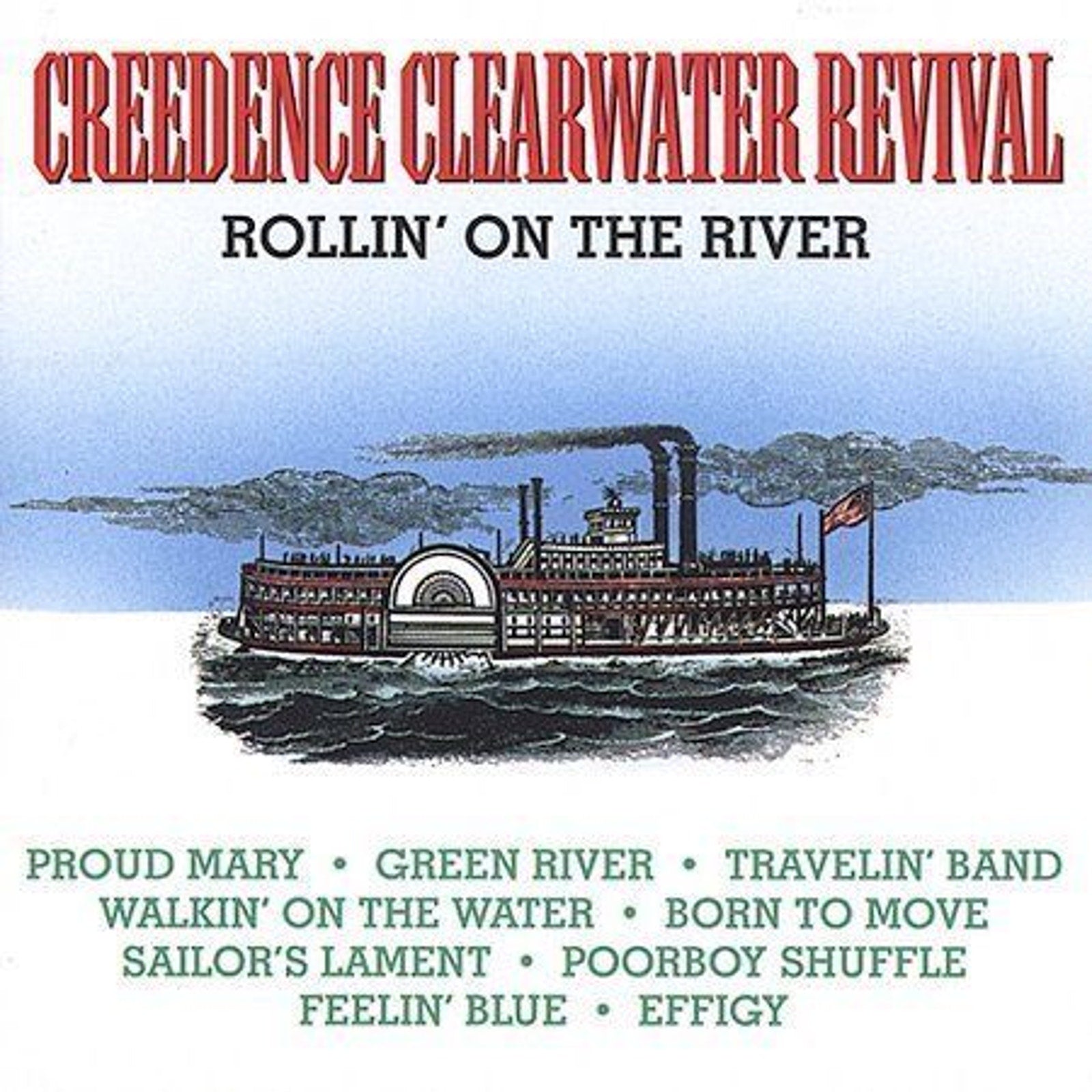 Rollin' on the River by Creedence Clearwater Revival (Cassette, Sep-1999,...