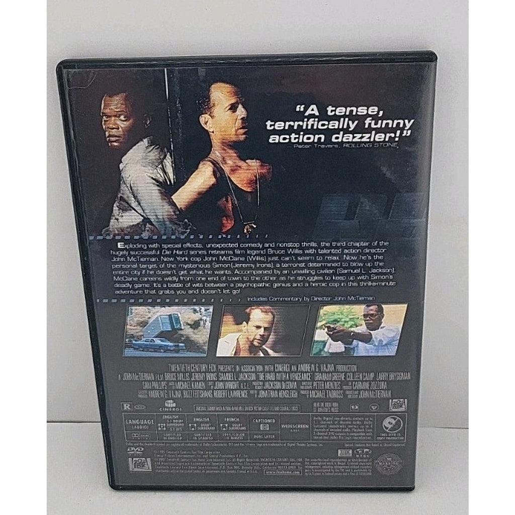 Die Hard 3: Die Hard with a Vengeance (DVD, 1995)