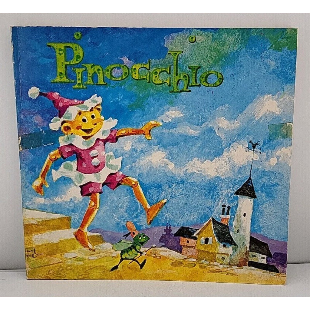 1968 Carlo Collodi's Pinocchio book: Lancelot Press CBS Records