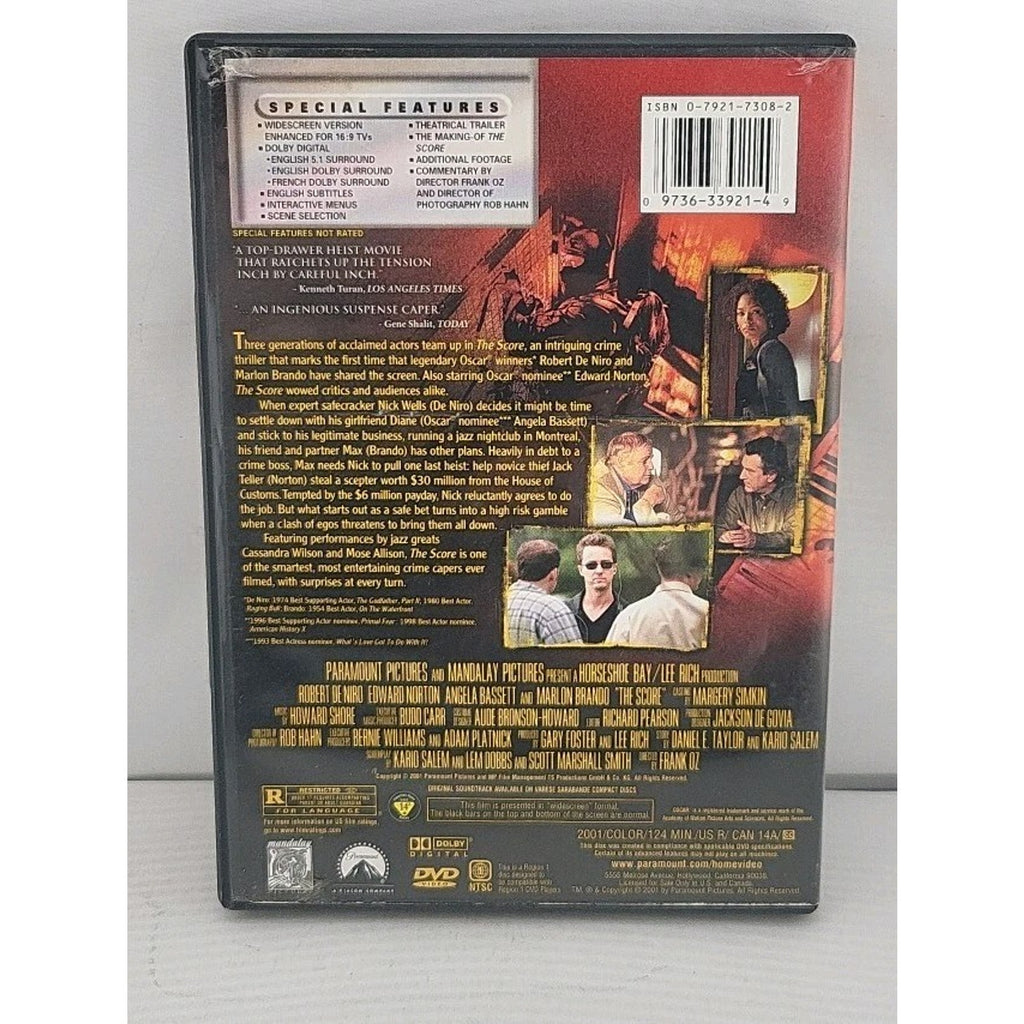 Score (DVD, 2001)
