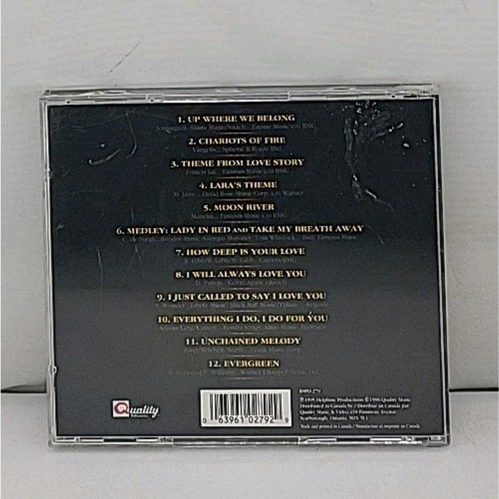 Richard Clayderman Hollywood's Greatest Hits CD a World of Romance