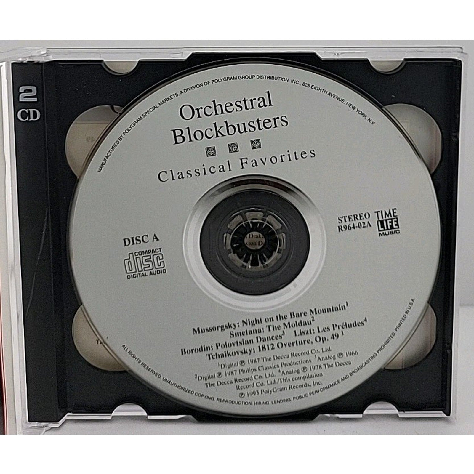 Orchestral Blockbusters The Time-life Library Of Classical Favorites CD