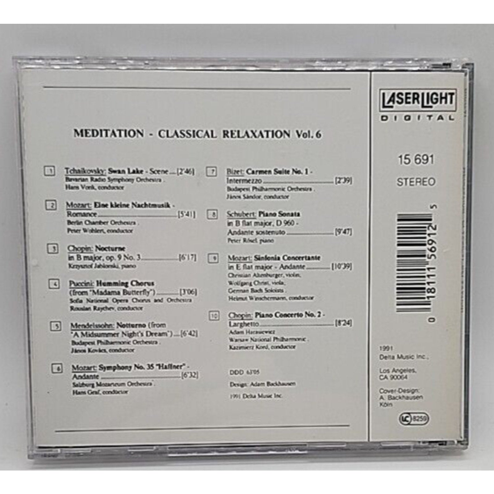 Vol. 6-Classical Relaxation by Meditation (CD, 1991)