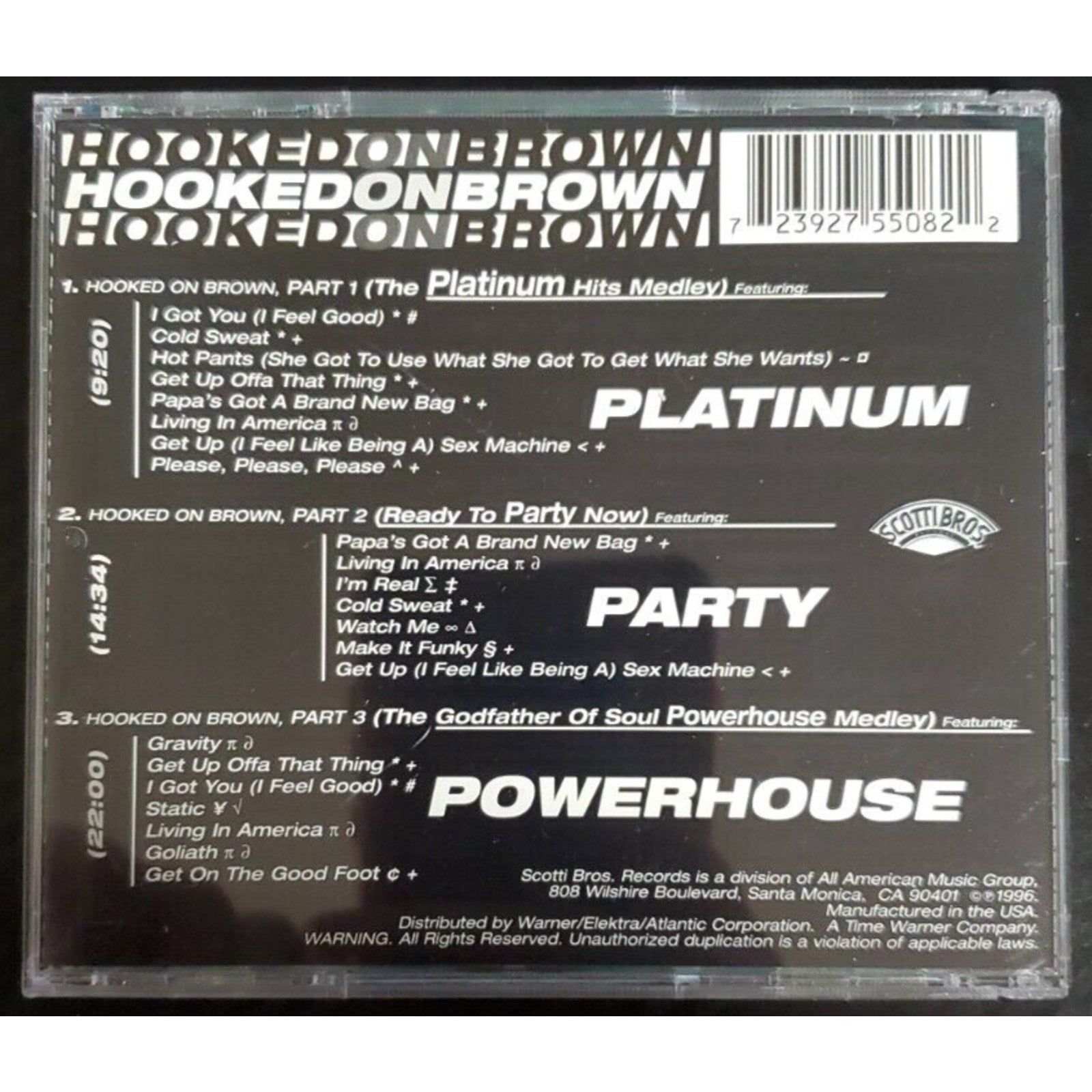 James Brown - Hooked on Brown (CD 1998)