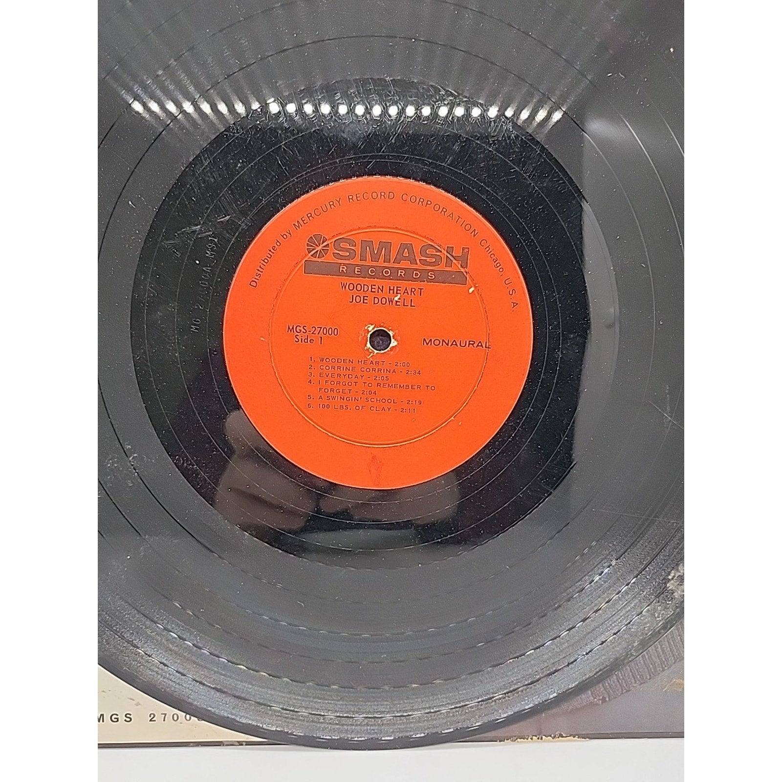 Joe Dowell Wooden Heart (Record)