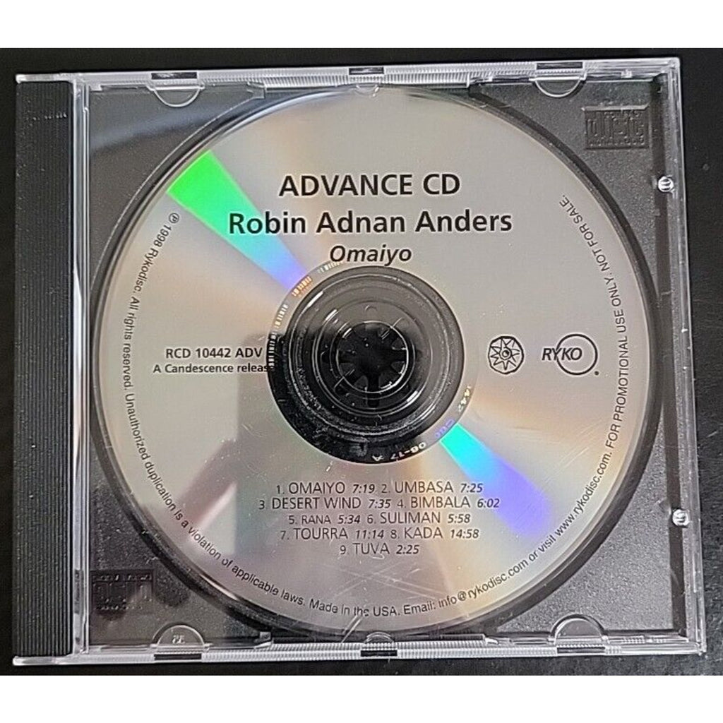 Advance CD Robin Adnan Anders Omaiyo (CD)