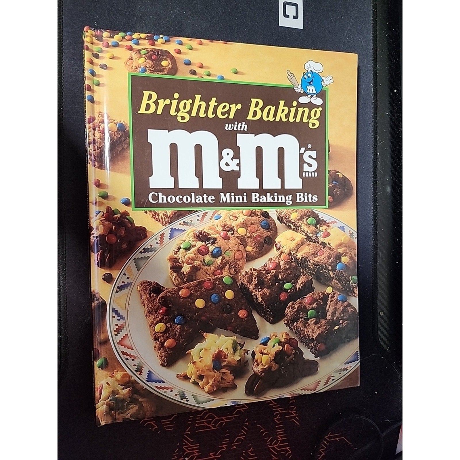 Brighter Baking with M & M's Chocolate Mini Baking Bits Hardcover